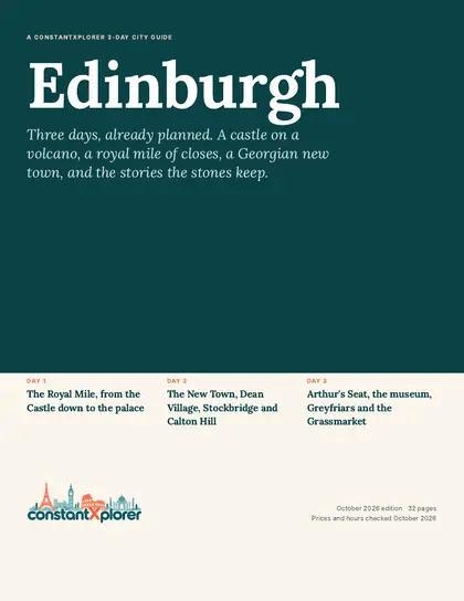 Edinburgh guide cover