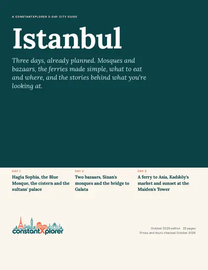 Istanbul guide cover