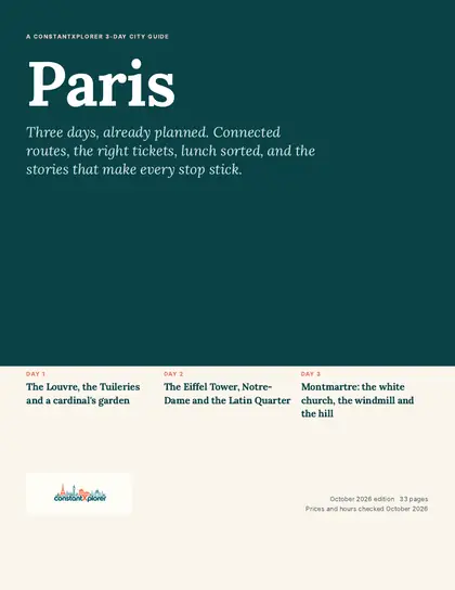 Paris guide cover